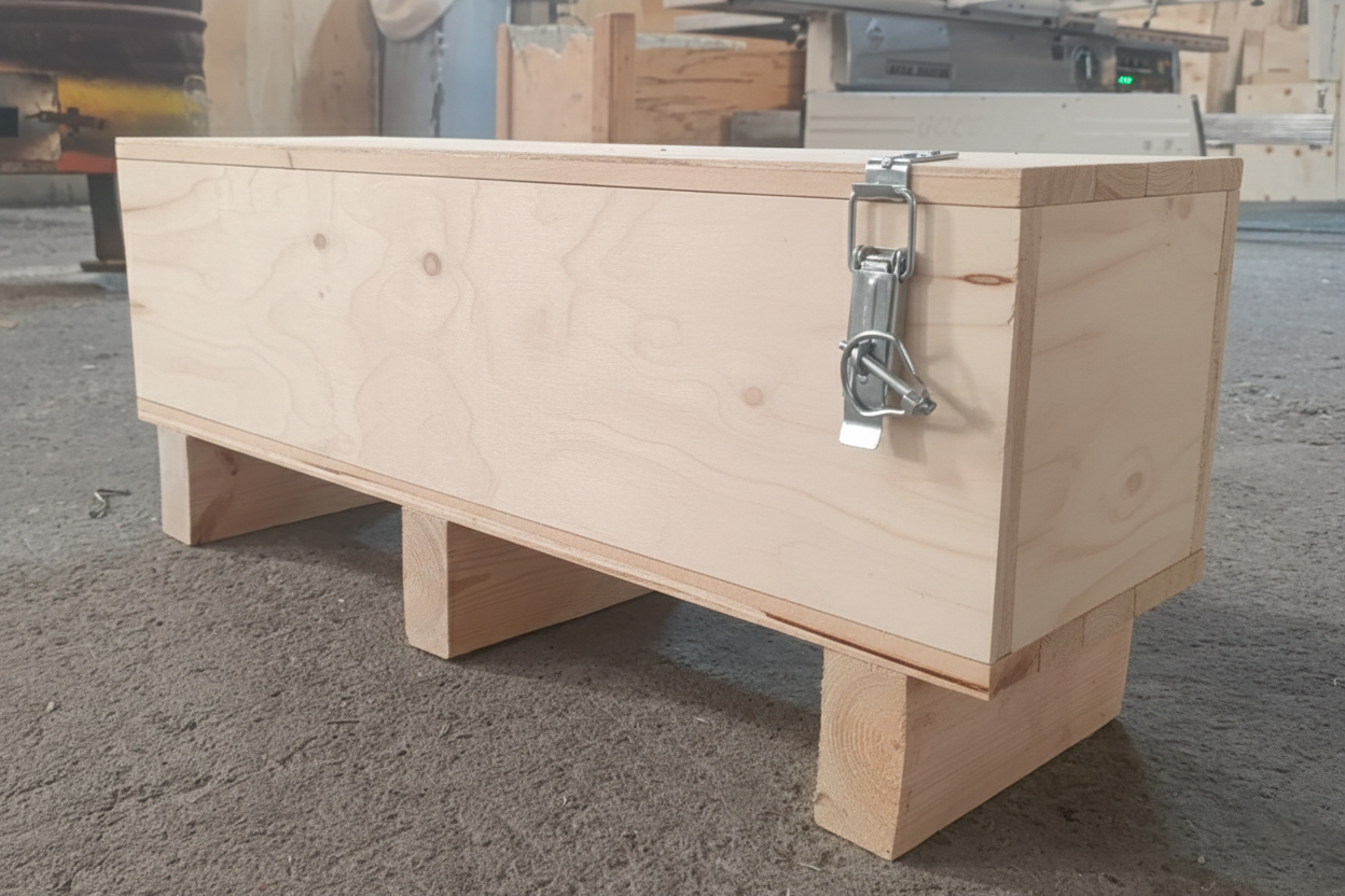 Menteşeli Ahşap Sandık