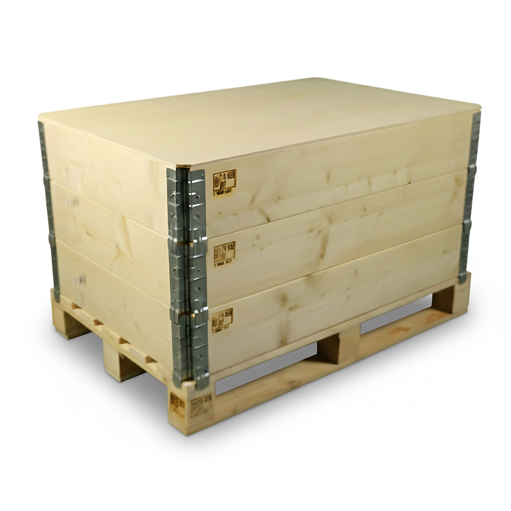 Metal Çerçeveli Kontrplak Sandık